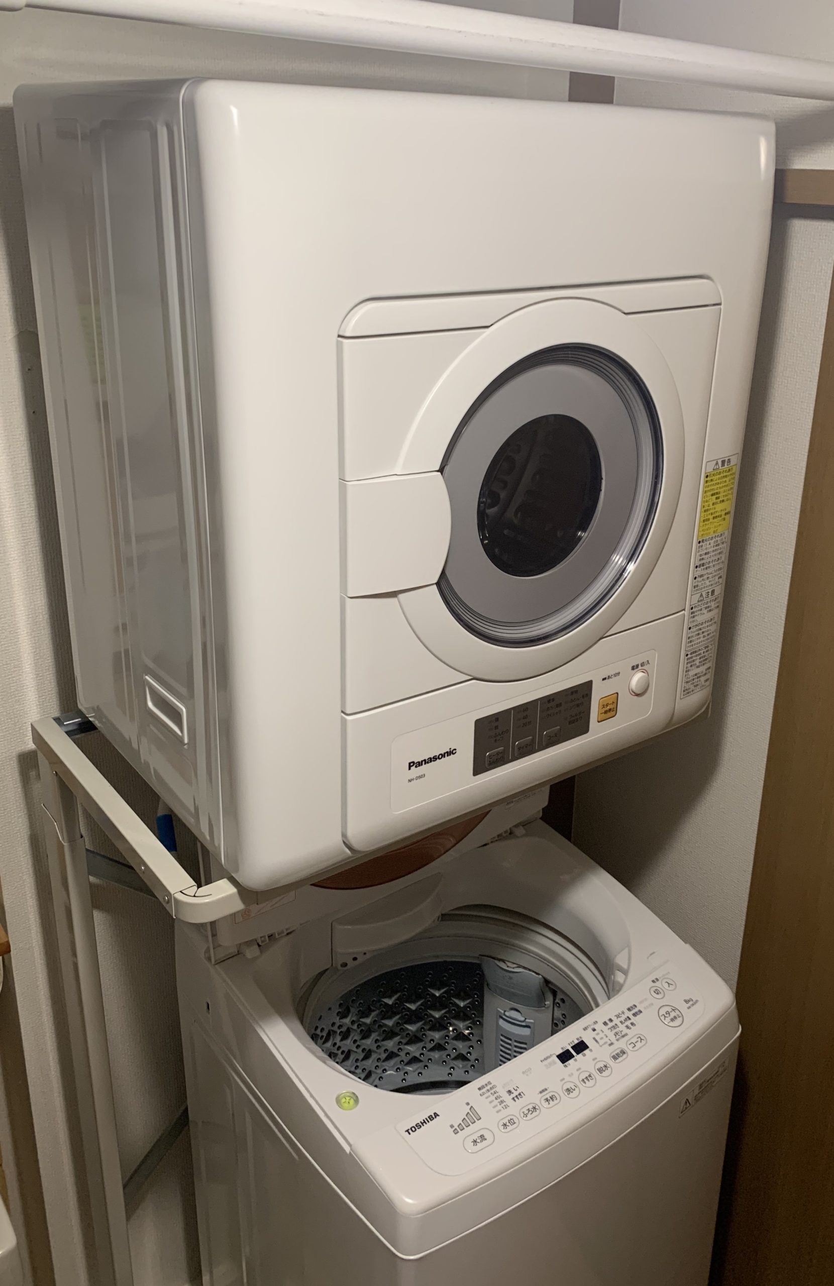 【良好品】  2019年式 NH-D503 衣類乾燥機 パナソニック K☆160 衣類乾燥機