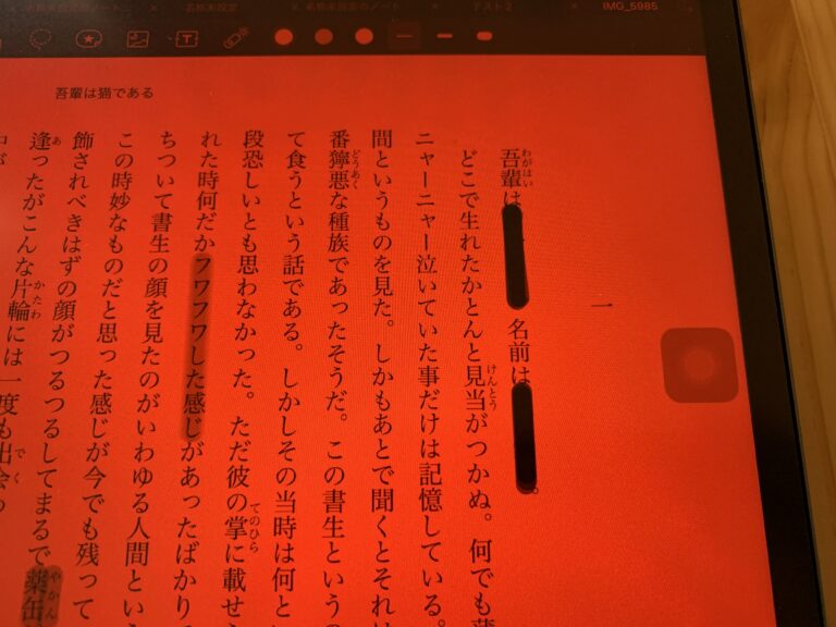 【GoodNotes】iPadの設定で赤シートを作って勉強する方法 モリブロ 【GoodNotes】iPadの設定で赤シートを作って勉強する方法 モリブロ
